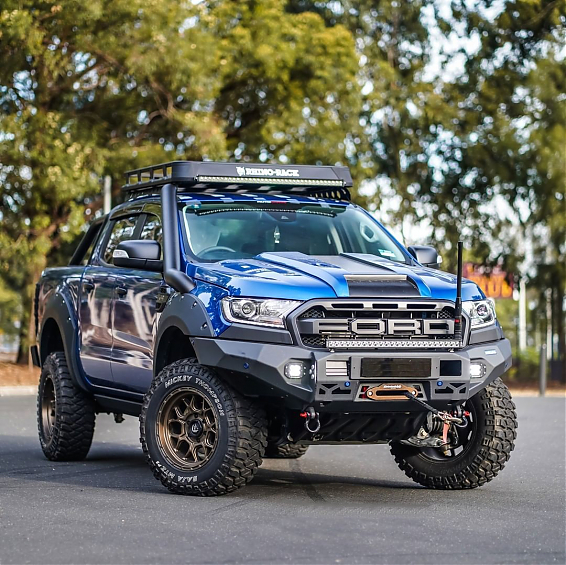 Бампер алюминиевый силовой передний Ford Ranger 2011-2015+