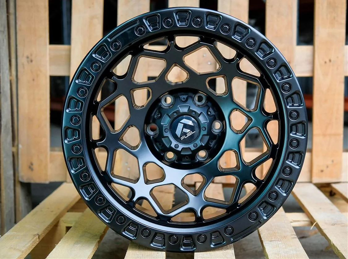 ДИСК АВТОМОБИЛЬНЫЙ АЛЮМИНИЕВЫЙ Fuel Unit (Реплика) 18х9 ET-0 6x139.7 ЦО-110,1 Черный