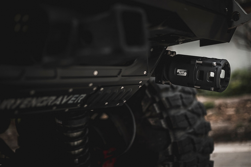 Насадка на выхлопную трубу FURY серии Armory для Jeep Wrangler JL
