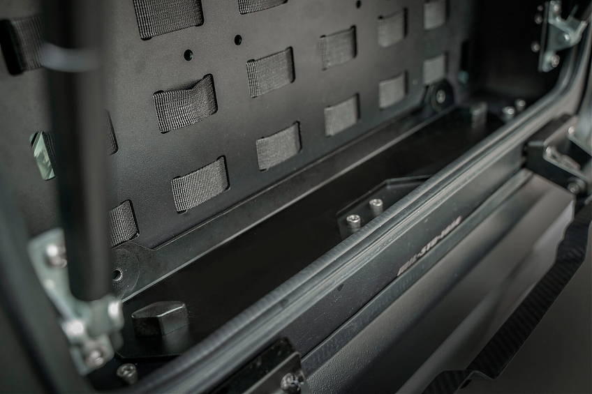 Многофункциональный боковой ящик FURY для инструментов серии Gravity для Jeep Wrangler JL — Левый