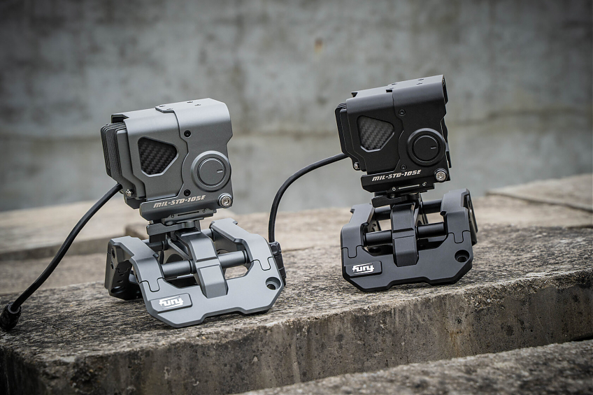 Система интегрированного освещения FURY серии Gravity для Jeep Wrangler JL — Чёрная