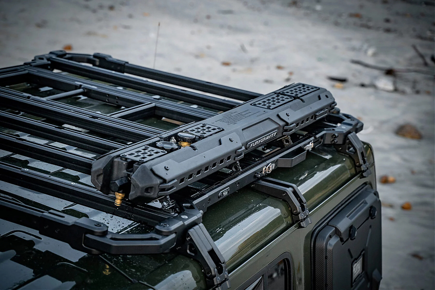 Канистра для воды объем 15л Fury Gravity на экспедиционный багажник с душем