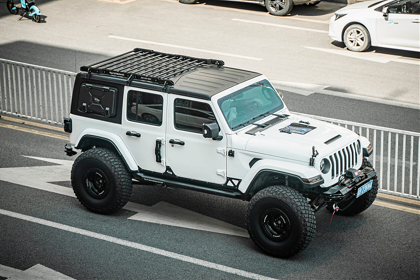 Многофункциональный боковой ящик FURY для инструментов серии Gravity для Jeep Wrangler JL — Левый