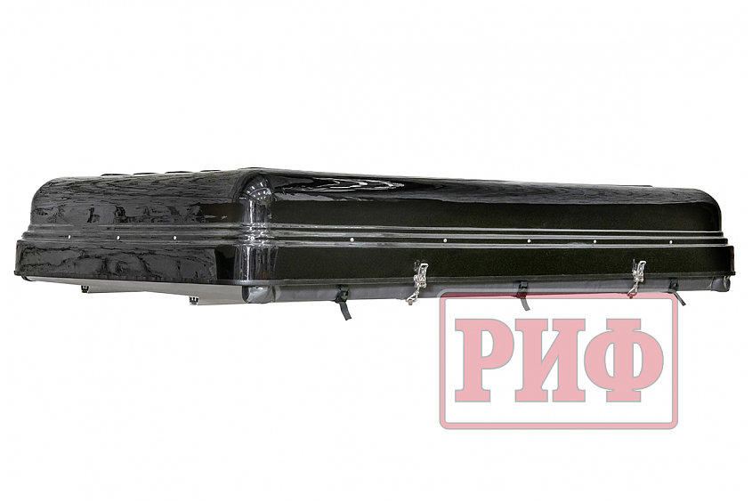 Палатка на крышу автомобиля РИФ Hard RT03-140, корпус черный, тент песочный