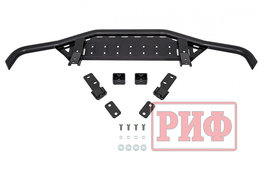 Бампер РИФ силовой передний Toyota Land Cruiser 200 2007-2015 c защитой радиатора