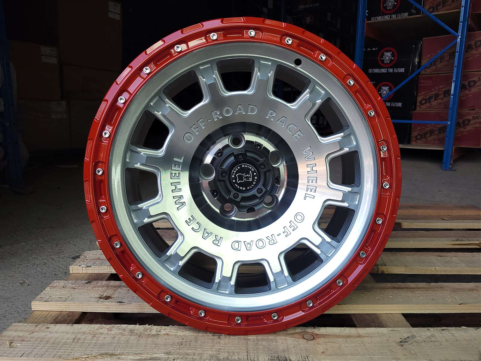 ДИСК АВТОМОБИЛЬНЫЙ АЛЮМИНИЕВЫЙ ЛИТОЙ OFF-ROAD RACE WHEELS 17х8.5 ET-10 5X127 ЦО-71.6