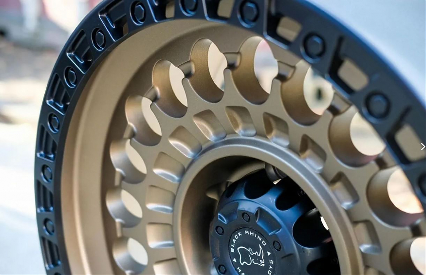 ДИСК АВТОМОБИЛЬНЫЙ АЛЮМИНИЕВЫЙ ЛИТОЙ BLACK RHINO SENTINEL Черный Бронза (Реплика) 18х9 ET-0 6X139.7 ЦО-110,1