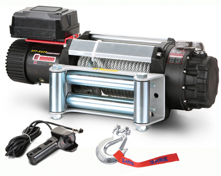 Лебедка индустриальная для эвакуаторов Master Winch E15000 - 24V