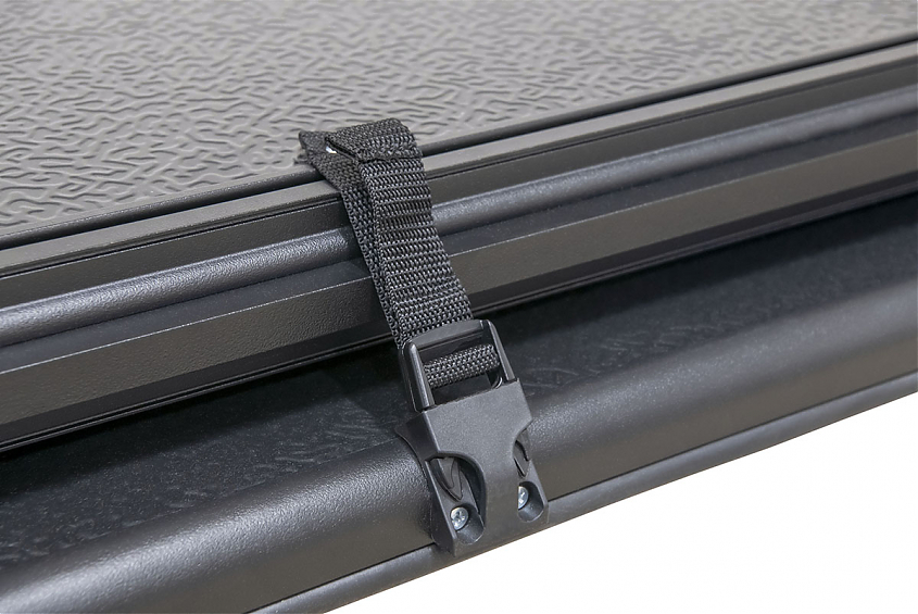 Крышка кузова Toyota Tundra 2014-2016, трёхсекционная, алюминиевая, черная (5,6 фута - 170,8 см)