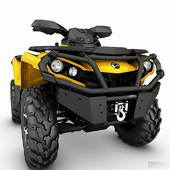 Бампер силовой передний RIVAL для BRP OUTLANDER 1000/800/650/500 G2 2012- (СТАЛЬ)