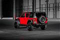 Силовой бампер задний RIVAL алюминиевый для Jeep Wrangler JL, короткий