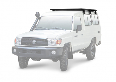 Багажник алюминиевый (платформа с креплением) Rival 1955x1430 для Toyota Land Cruiser 78 2007-