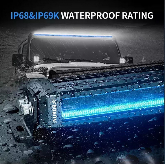 Балка светодиодная AURORA однорядная с RGB подсветкой 30