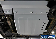 Защита алюминиевая Rival для РК Nissan Navara D40 4WD 2004-2015. Артикул 2333.4167.1.6