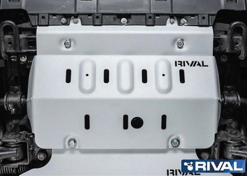 Защита радиатора силовая Rival для Tank 300 Алюминий 6мм 