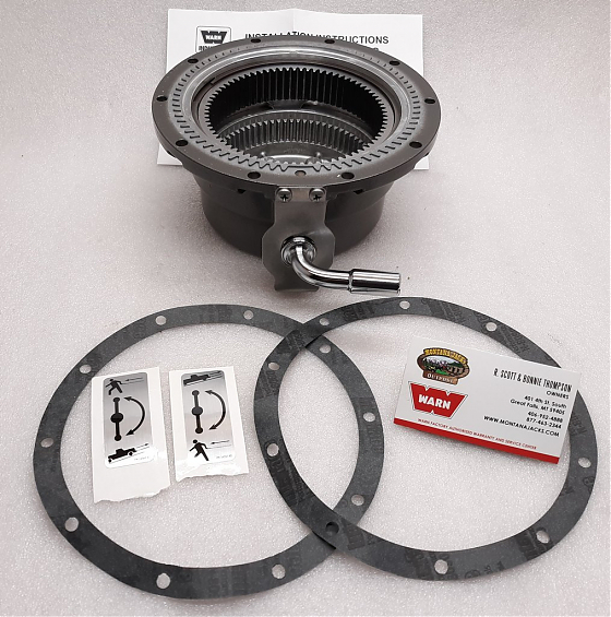 Корпус редуктора лебедки Warn series 12 , 15  гидравлика 12-A-62   