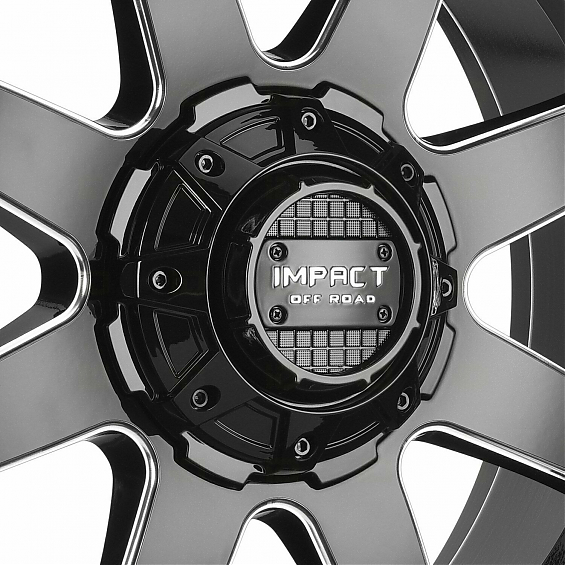 ДИСК АВТОМОБИЛЬНЫЙ АЛЮМИНИЕВЫЙ ЛИТОЙ IMPACT OFF-ROAD 804 R20х10 ET-12 5x150 5x139.7 ЦО-110,1