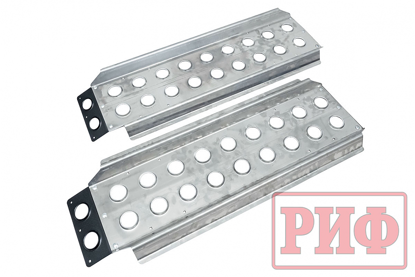 Сенд-траки (аппарели) РИФ 148x48 см алюминиевые усиленные (2 шт.)