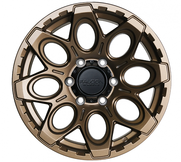 ДИСК АВТОМОБИЛЬНЫЙ АЛЮМИНИЕВЫЙ ЛИТОЙ FALCON T6 (Реплика) R17х9 ET+10 6X139.7 ЦО-110.1