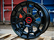 ДИСК АВТОМОБИЛЬНЫЙ АЛЮМИНИЕВЫЙ ЛИТОЙ TRD PRO R20Х9 6X139.7 ET+15 Черный