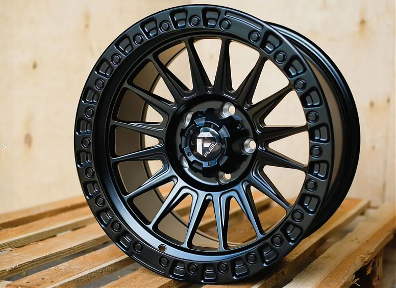 ДИСК АВТОМОБИЛЬНЫЙ АЛЮМИНИЕВЫЙ ЛИТОЙ Fuel (РЕПЛИКА) R17Х9 5X127 ET-0 ЦО 71.6 Черные матовые