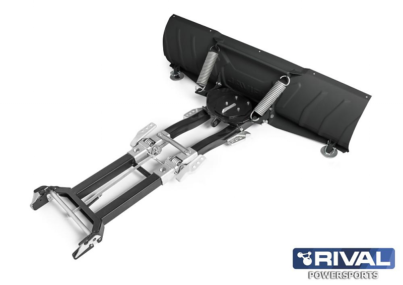 Комплект снегоотвала с быстросъемным креплением для квадроцикла Rival Supreme2 Black 135 см