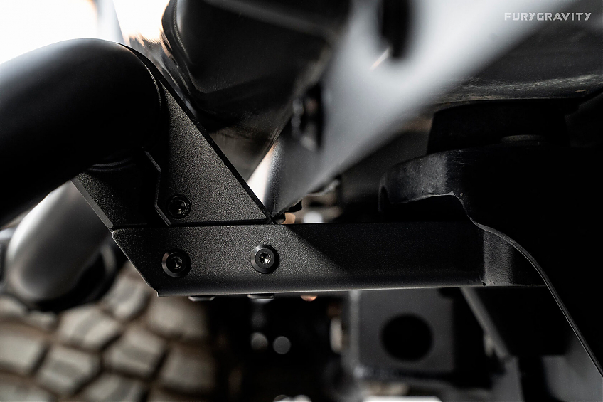 Силовые алюминиевые пороги FURY серии Awaken для Jeep Wrangler JL