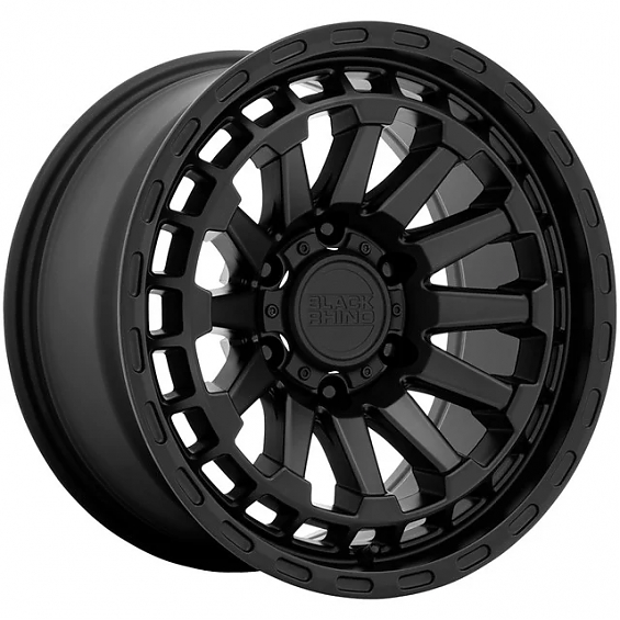 ДИСК АВТОМОБИЛЬНЫЙ АЛЮМИНИЕВЫЙ ЛИТОЙ BLACK RHINO RAID (Реплика) 17х9 ET-0 6X139.7 ЦО-110,1
