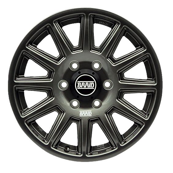 ДИСК АВТОМОБИЛЬНЫЙ АЛЮМИНИЕВЫЙ ЛИТОЙ BRAID BPC-01 (Реплика) 17Х9 ET-0 6X139.7