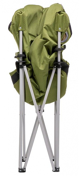 Кресло складное Helios зеленый/темно-зеленый ромб