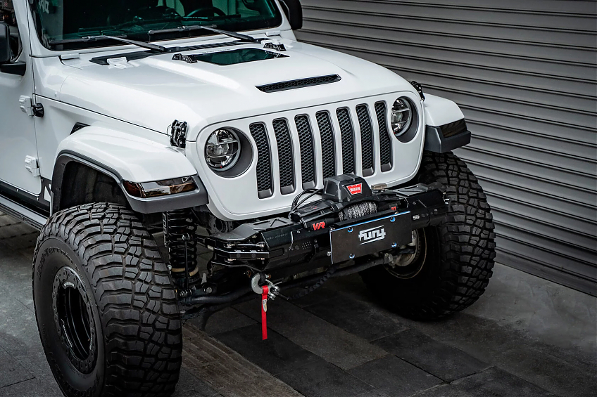 Капот FURY серии Gravity под покраску для Jeep Wrangler JL