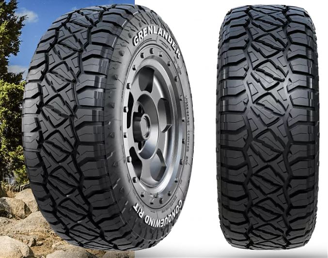 Шина вседорожная автомобильная Grenlander Conquewind R/T 35x12,5x17 121Q