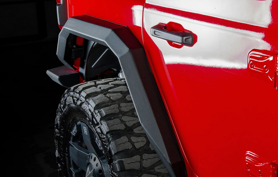 Расширители колесных арок Rival альтернативные усиленные для Jeep Wrangler JL 2018+