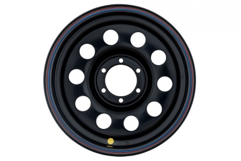 Диск усиленный стальной черный 6x139,7 8xR17 d110 ET+15