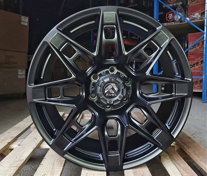 ДИСК АВТОМОБИЛЬНЫЙ АЛЮМИНИЕВЫЙ ЛИТОЙ FUEL 197-20 20Х9 ET-0 6X139.7 цо-110.1