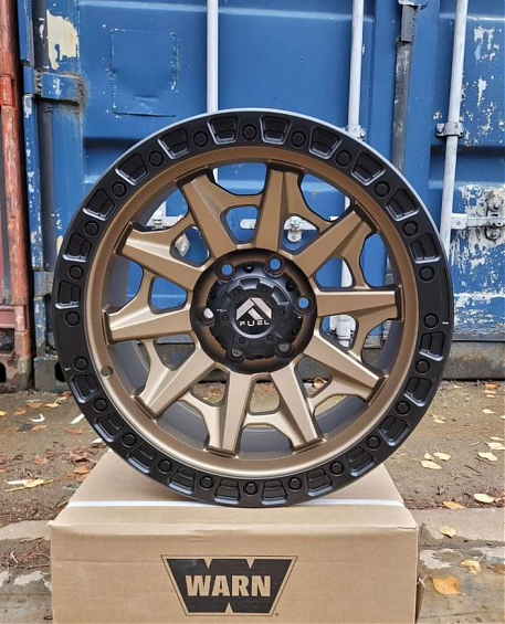 ДИСК АВТОМОБИЛЬНЫЙ АЛЮМИНИЕВЫЙ FUEL Model D694 (Реплика) 18х9 ET-0 6x139.7 ЦО-110,1 Бронза