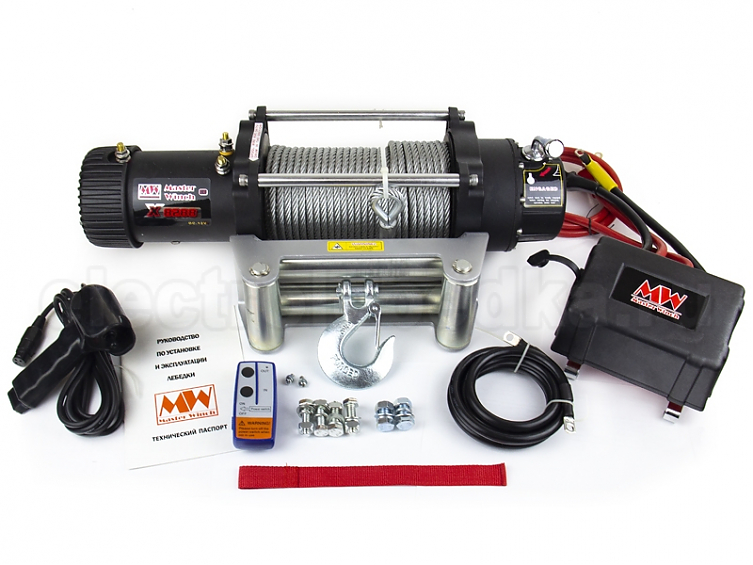 Лебедка электрическая скоростная Master Winch Х9500 12в