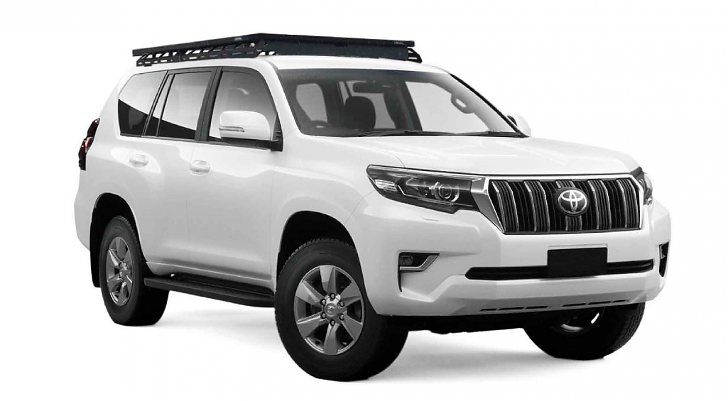 Багажник алюминиевый (платформа с креплением) Rival для Toyota Land Cruiser 150 и Lexus GX