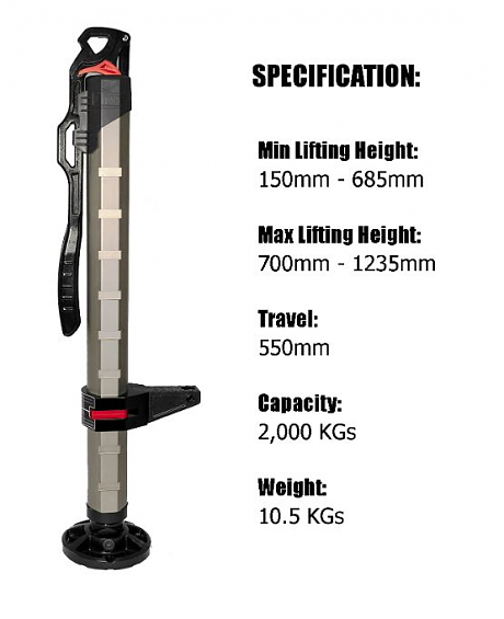 Гидравлический реечный домкрат T-Max Hydraulic Jack