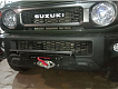 Установочный комплект (Площадка) для лебёдки в штатный бампер Suzuki Jimny (JB74) 2019- (новый)