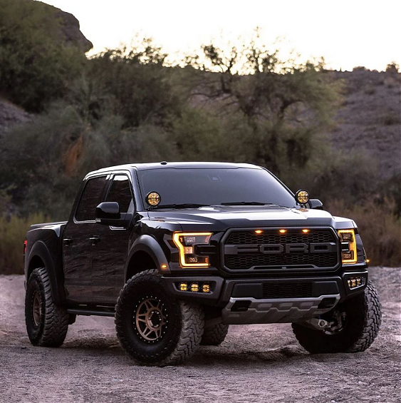 Светодиодные фары Rigid   360 Серия 6″ Водительский свет – Белая Подсветка (Пара)