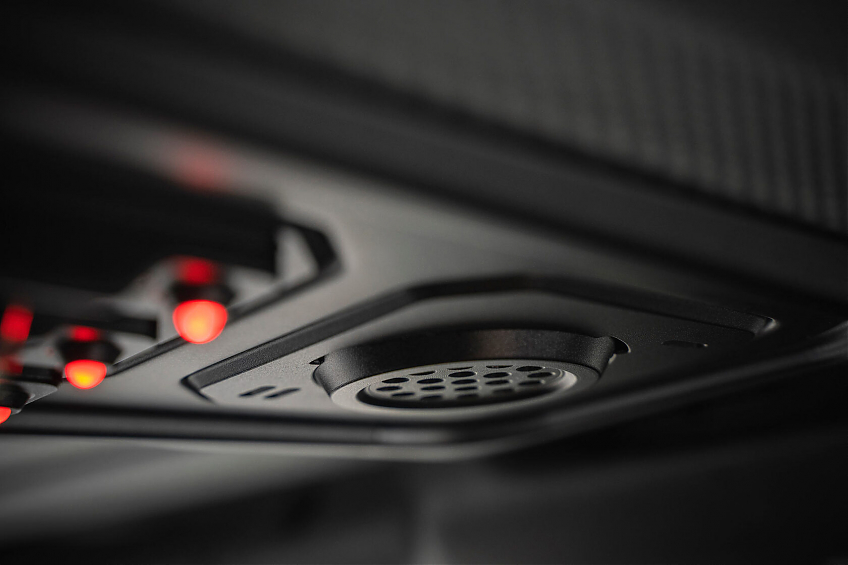 Потолочная консоль FURY карбоновая серии Gravity для Jeep Wrangler JL