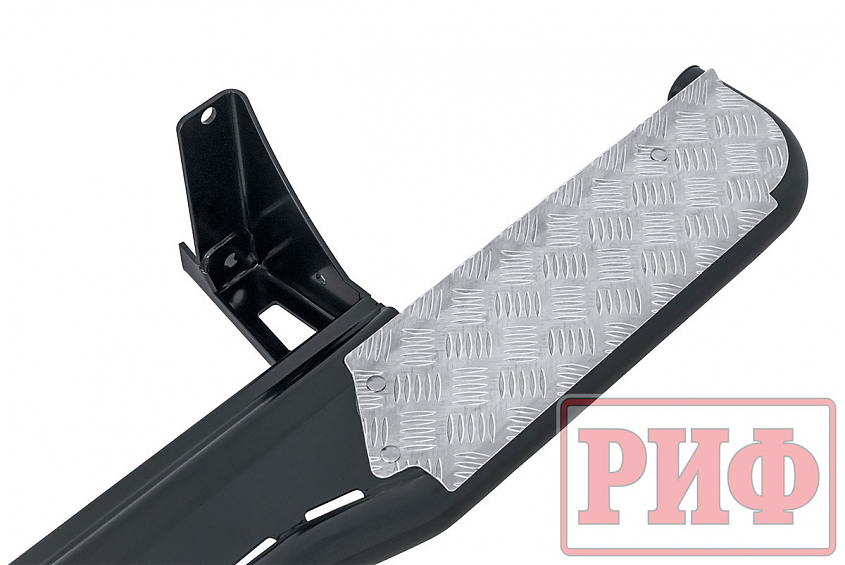 Пороги РИФ силовые для Toyota Hilux 2015+