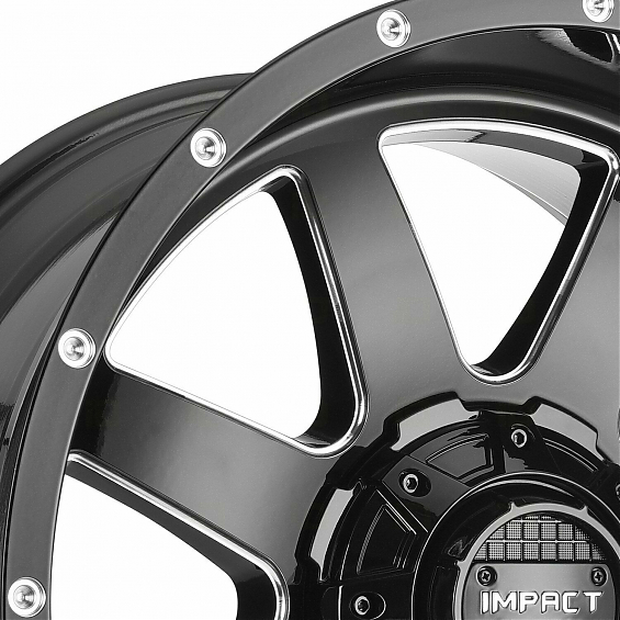 ДИСК АВТОМОБИЛЬНЫЙ АЛЮМИНИЕВЫЙ ЛИТОЙ IMPACT OFF-ROAD 804 R20х10 ET-12 5x150 5x139.7 ЦО-110,1