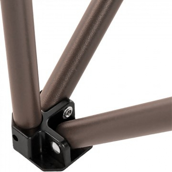 Кресло складное Helios 150 кг. коричневое