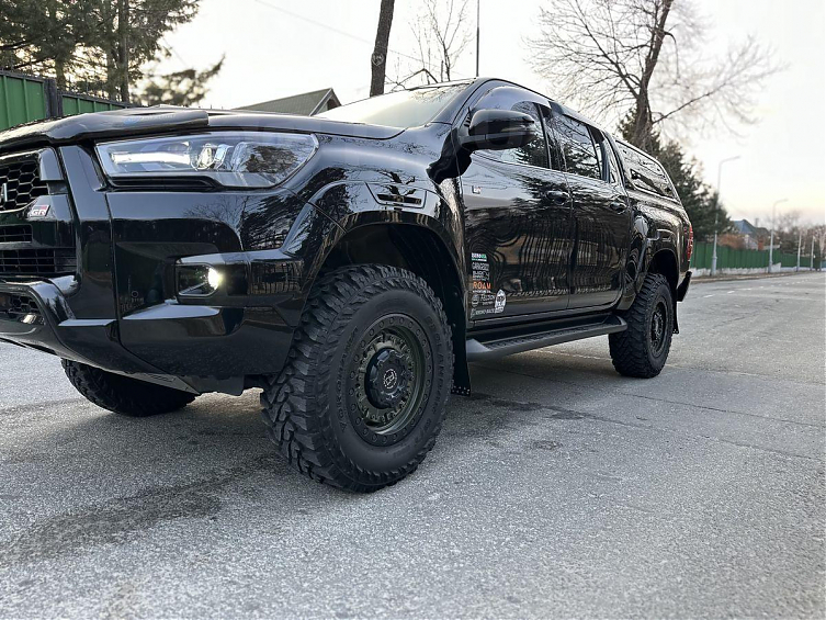 ДИСК АВТОМОБИЛЬНЫЙ АЛЮМИНИЕВЫЙ ЛИТОЙ BLACK RHINO ABRAMS (Реплика) 17х9 ET-0 6X139.7ЦО-110,1