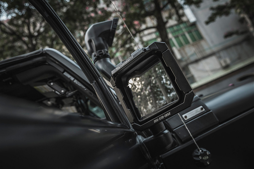 Накладки на зеркала Fury заднего вида с защитой от дождя с креплением для камеры для Jeep Wrangler JL