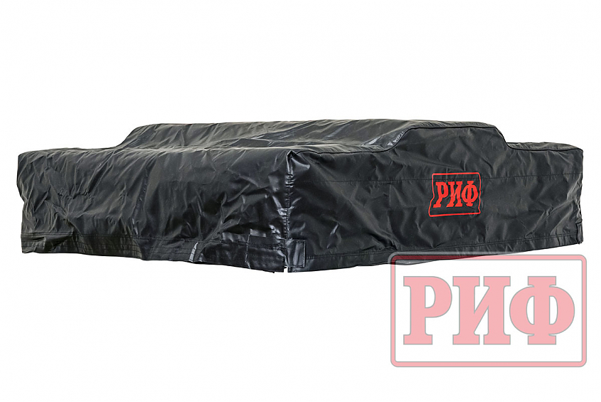 Палатка на крышу автомобиля РИФ Soft RT01-140 усиленная, тент серый