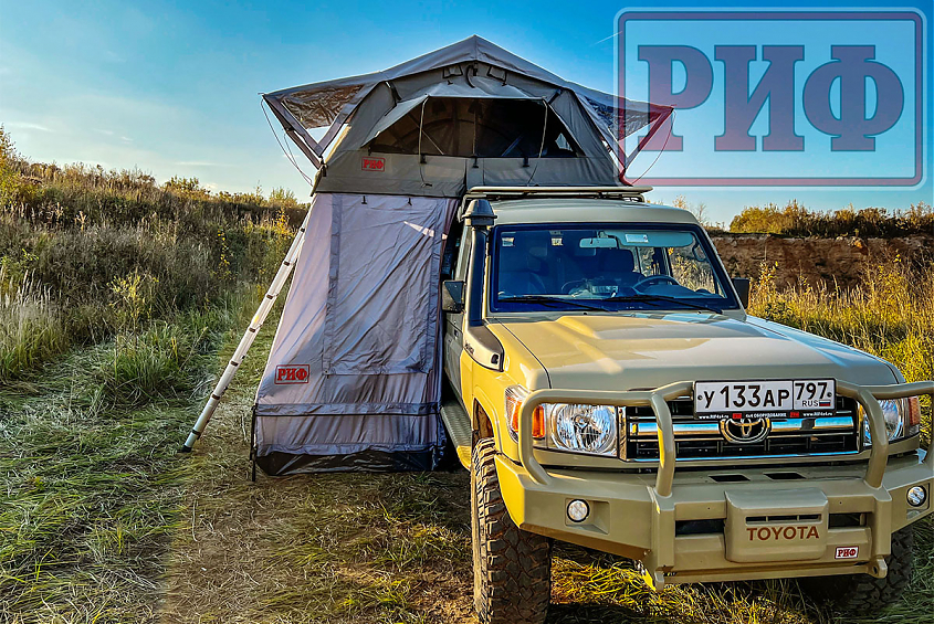 Тамбур к палатке РИФ Soft RT01-140, тент серый