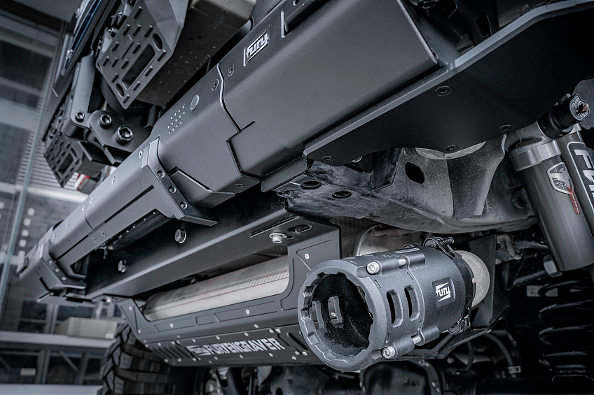 Задний силовой бампер FURY серии Awaken для Jeep Wrangler JL